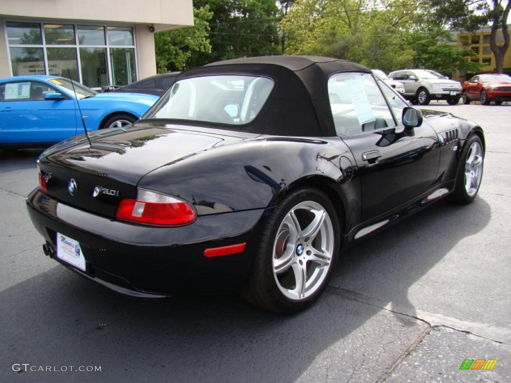 Jet Black 2001 BMW Z3 3.0i Roadster Exterior Photo #48558617