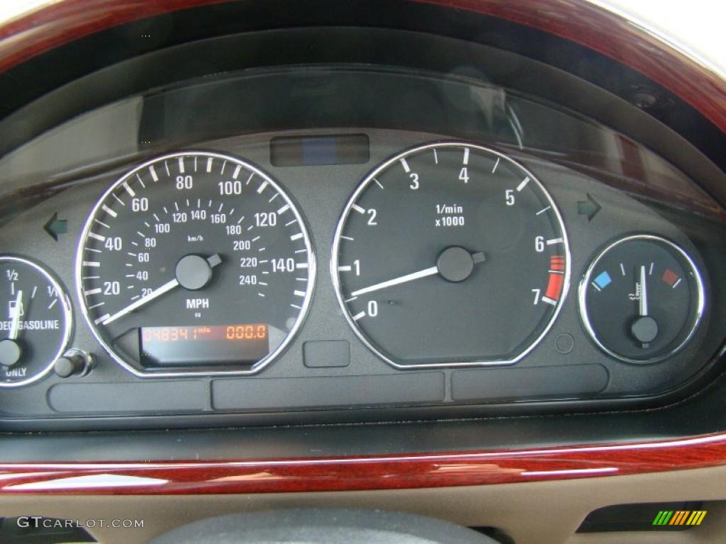 2001 BMW Z3 3.0i Roadster Gauges Photo #48558722
