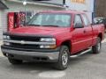 1999 Victory Red Chevrolet Silverado 1500 Extended Cab 4x4  photo #2