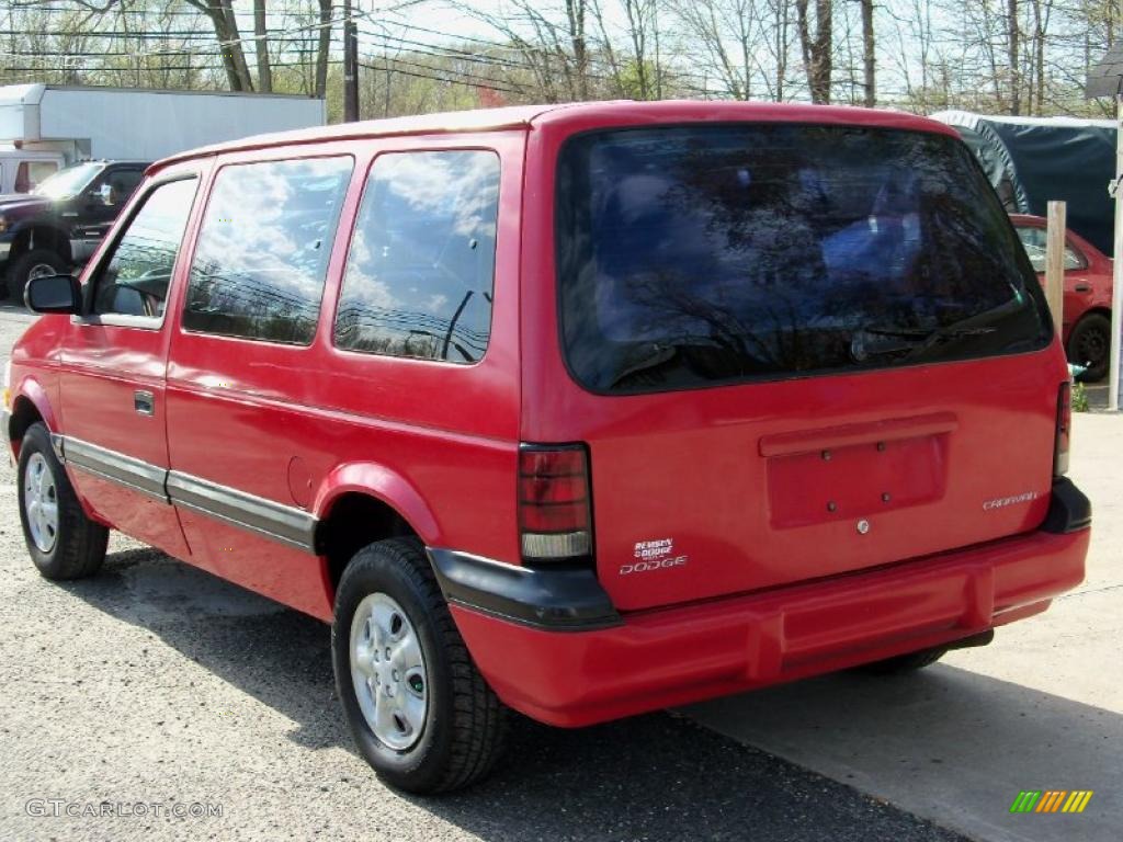 1994 Caravan  - Poppy Red / Gray photo #5