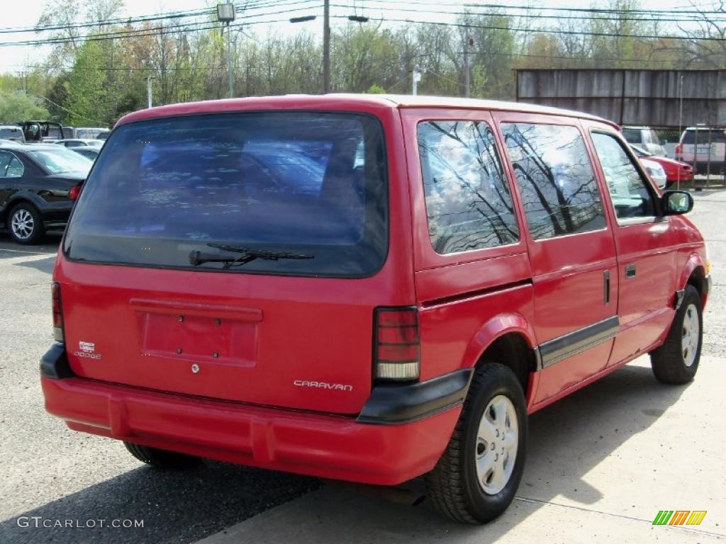 1994 Caravan  - Poppy Red / Gray photo #6