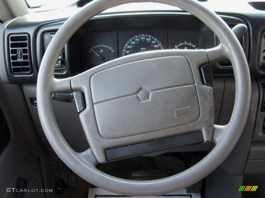 1994 Dodge Caravan Standard Caravan Model Gray Steering Wheel Photo #48559031