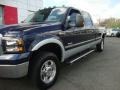 True Blue Metallic - F250 Super Duty Lariat Crew Cab 4x4 Photo No. 3