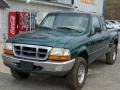 1999 Amazon Green Metallic Ford Ranger XLT Extended Cab 4x4  photo #2