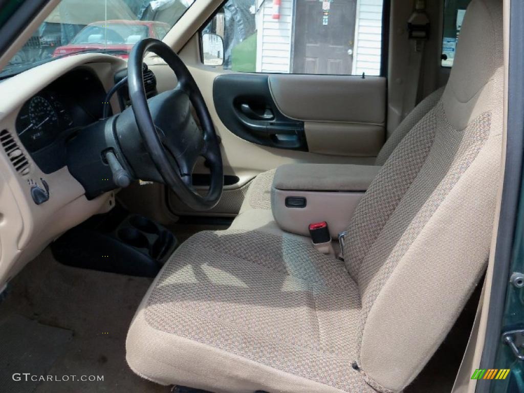 Dark Graphite Interior 1999 Ford Ranger XLT Extended Cab 4x4 Photo #48559901