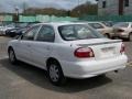 1999 White Kia Sephia LS  photo #6