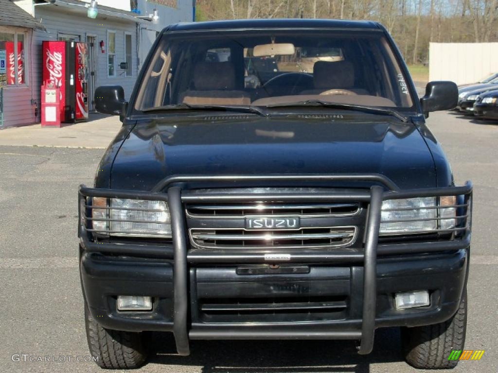 Ebony Black Isuzu Trooper