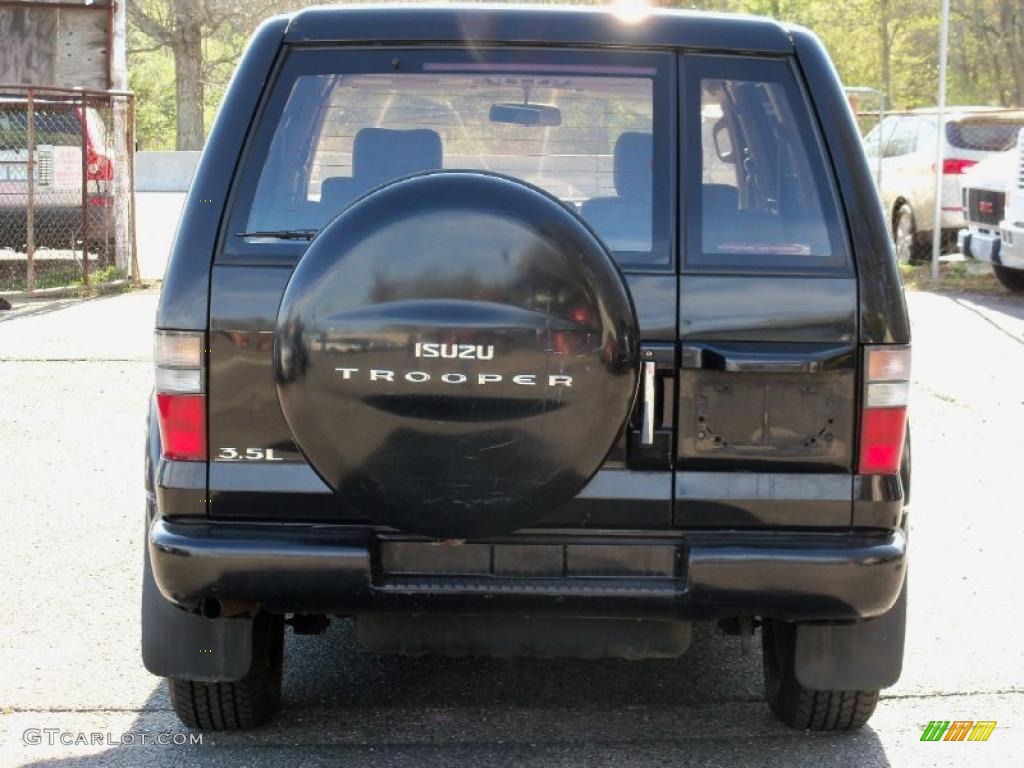 Ebony Black 2000 Isuzu Trooper S 4x4 Exterior Photo #48560329