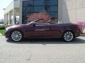 2010 Midnight Red Garnet Infiniti G 37 S Sport Convertible  photo #3