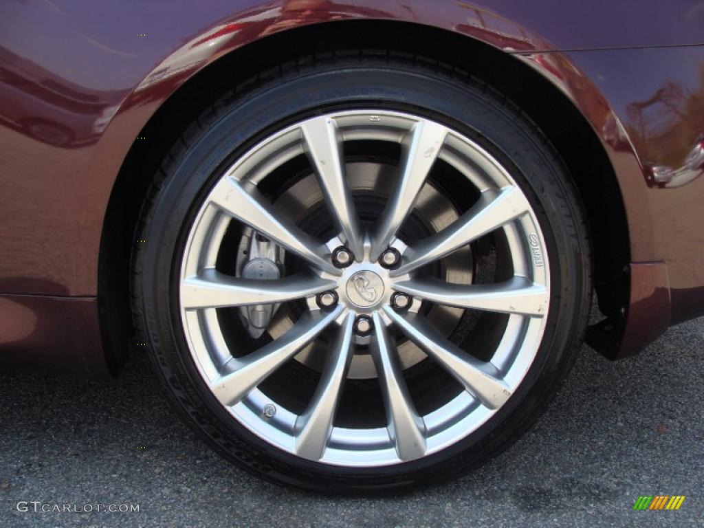 2010 Infiniti G 37 S Sport Convertible Wheel Photo #48561464