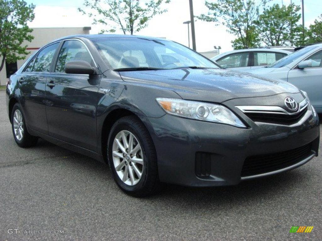 2010 Camry Hybrid - Magnetic Gray Metallic / Ash Gray photo #1