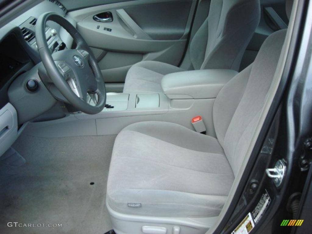 Ash Gray Interior 2010 Toyota Camry Hybrid Photo #48562092