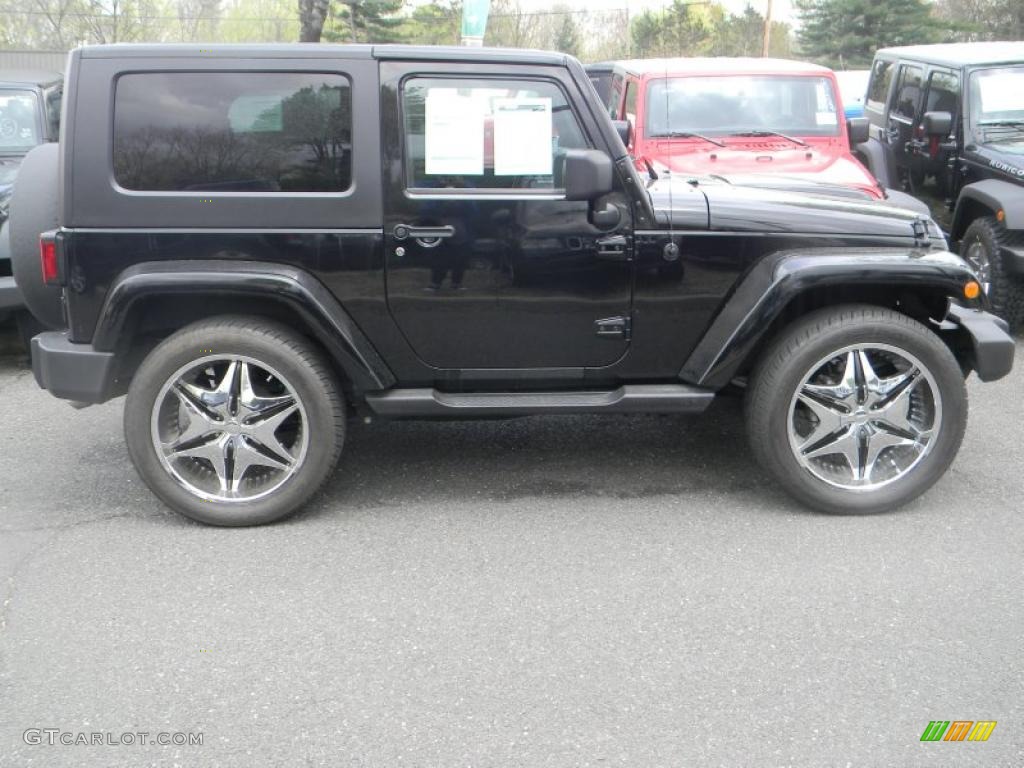 2008 Jeep Wrangler Sahara 4x4 Custom Wheels Photo #48563932