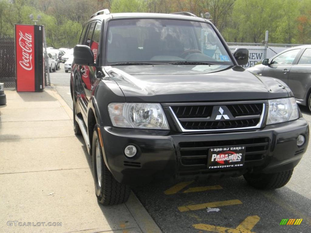 2004 Montero Limited 4x4 - Solano Black Pearl / Charcoal photo #4