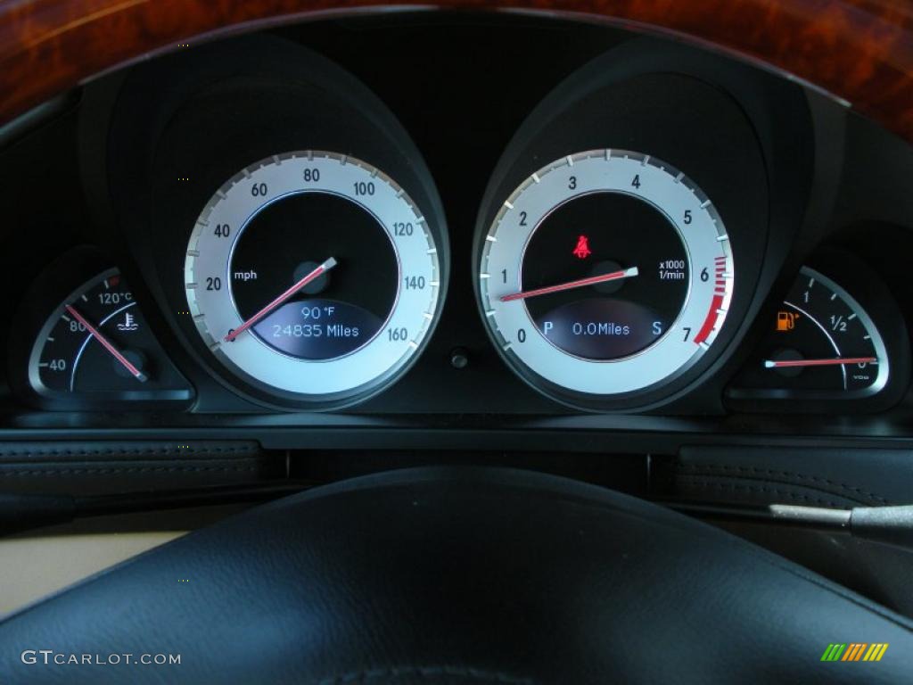 2009 Mercedes-Benz SL 550 Roadster Gauges Photo #48565036