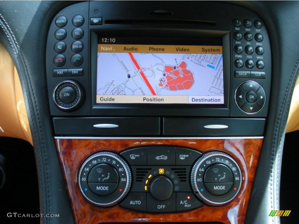 2009 Mercedes-Benz SL 550 Roadster Navigation Photo #48565054