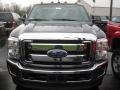 2011 Tuxedo Black Ford F350 Super Duty XLT Regular Cab 4x4  photo #2