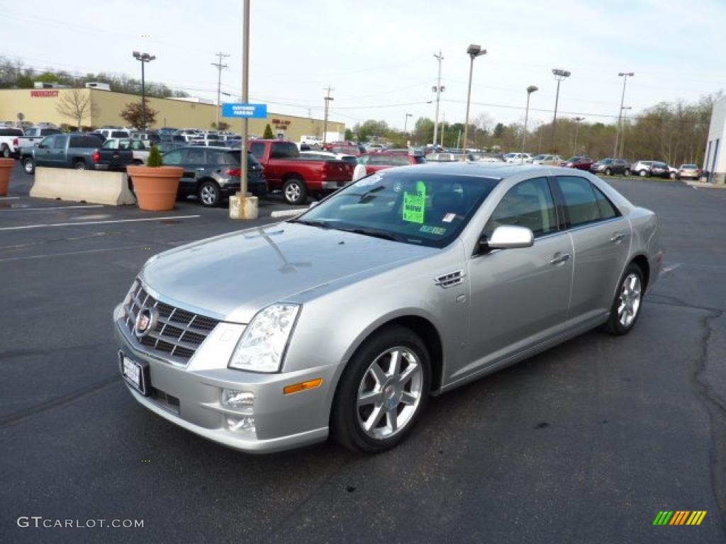 Light Platinum 2008 Cadillac STS 4 V6 AWD Exterior Photo #48565648