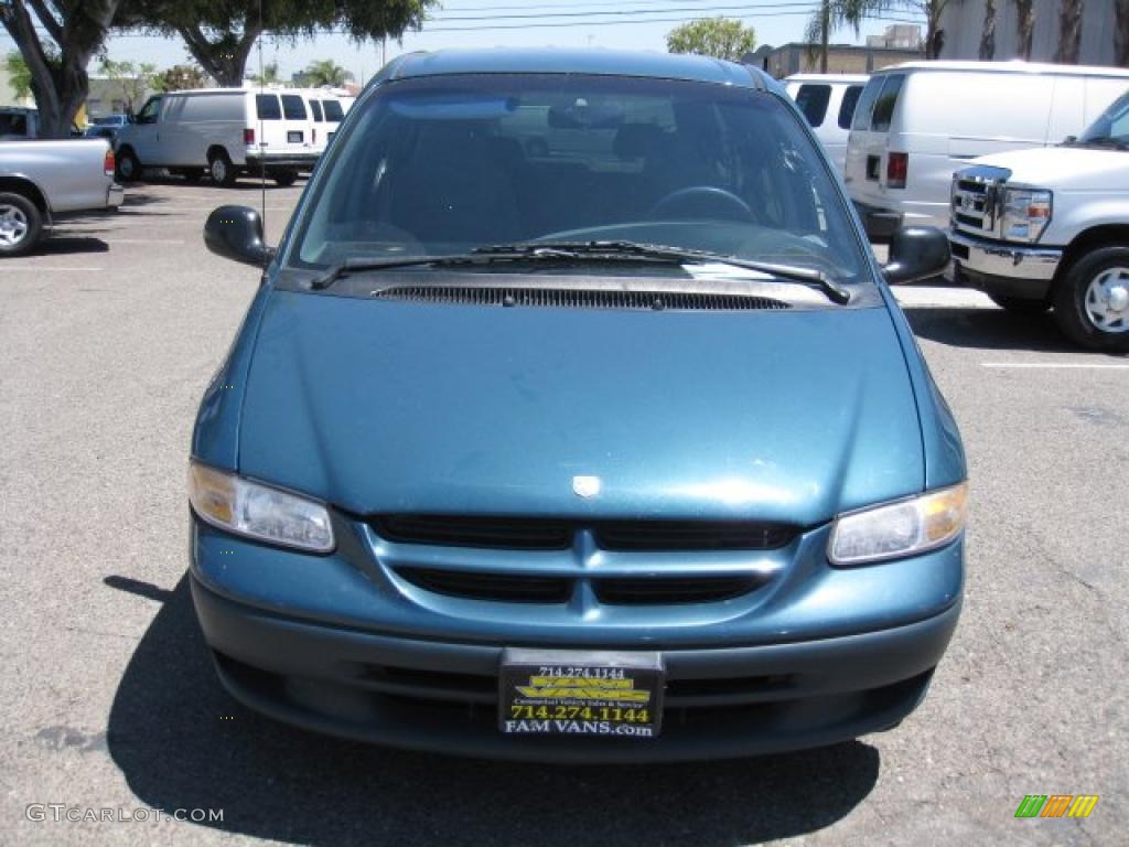 2000 Grand Caravan SE Conversion - Aquamarine Metallic / Mist Gray photo #2