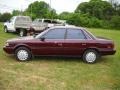 1991 Dark Red Pearl Metallic Toyota Camry Deluxe Sedan  photo #8