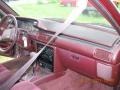  1991 Camry Deluxe Sedan Dark Red Interior