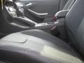 Charcoal Black Leather 2012 Ford Focus SEL Sedan Interior Color