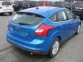 2012 Blue Candy Metallic Ford Focus SEL 5-Door  photo #4