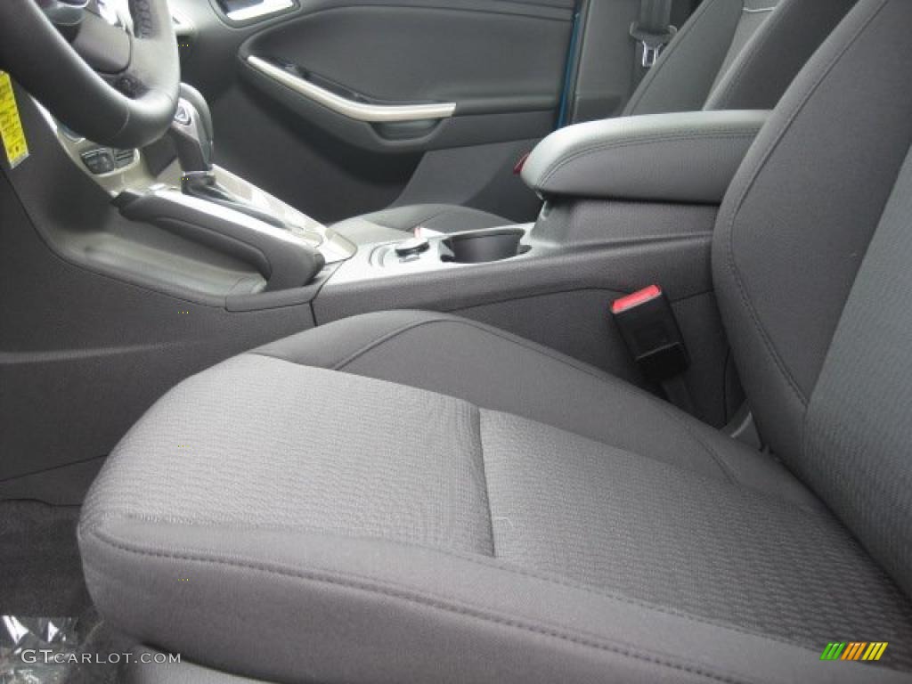Charcoal Black Interior 2012 Ford Focus SEL 5-Door Photo #48566554