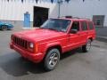 Bright Red 1998 Jeep Cherokee Sport 4x4