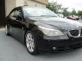 Jet Black - 5 Series 545i Sedan Photo No. 3
