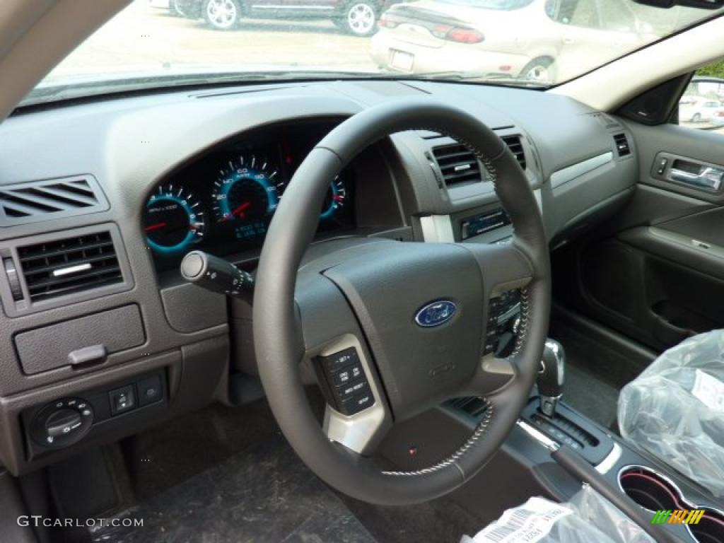 2011 Fusion SEL V6 - Tuxedo Black Metallic / Charcoal Black photo #11