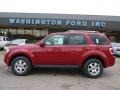 Sangria Red Metallic 2011 Ford Escape Limited