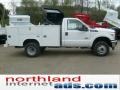 Oxford White 2011 Ford F350 Super Duty XL Regular Cab 4x4 Chassis Commercial