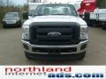 Oxford White - F350 Super Duty XL Regular Cab 4x4 Chassis Commercial Photo No. 3
