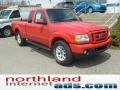 2011 Torch Red Ford Ranger Sport SuperCab 4x4  photo #2