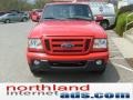 2011 Torch Red Ford Ranger Sport SuperCab 4x4  photo #3