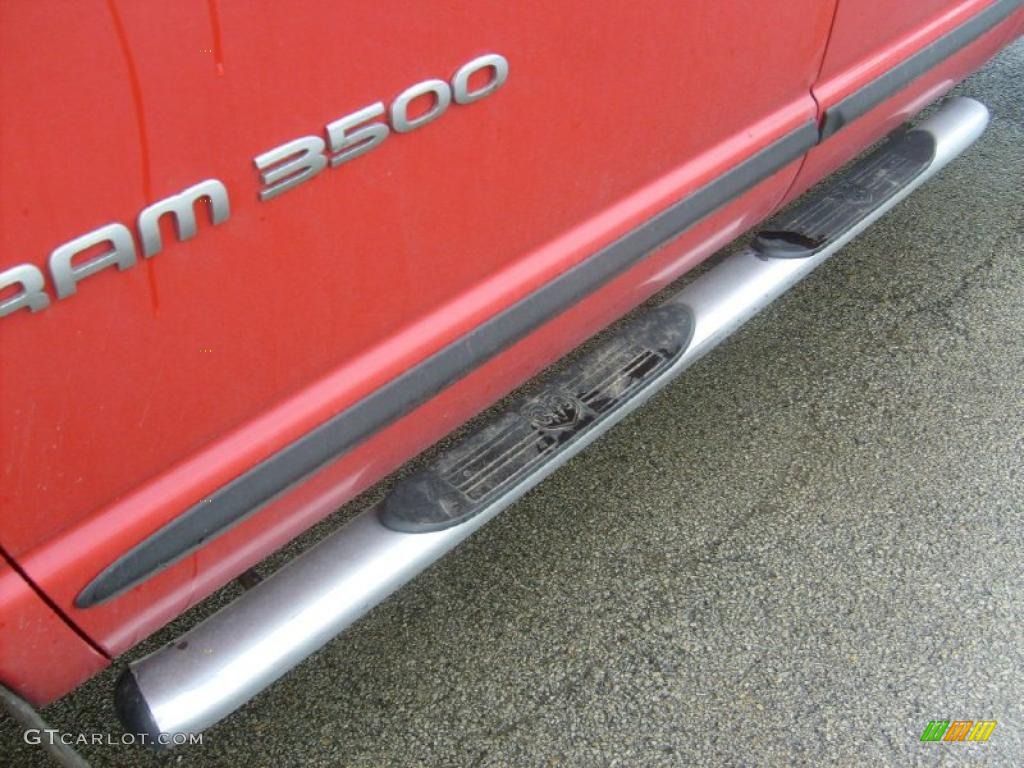 2005 Ram 3500 SLT Quad Cab 4x4 Dually - Flame Red / Dark Slate Gray photo #10