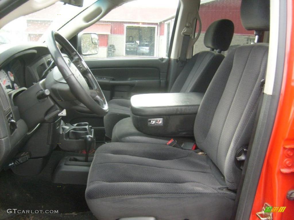 2005 Ram 3500 SLT Quad Cab 4x4 Dually - Flame Red / Dark Slate Gray photo #11