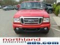 2011 Torch Red Ford Ranger XLT SuperCab 4x4  photo #3