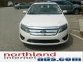 2011 White Suede Ford Fusion SE  photo #3