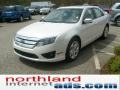 2011 White Suede Ford Fusion SE  photo #4