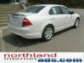 2011 White Suede Ford Fusion SE  photo #7