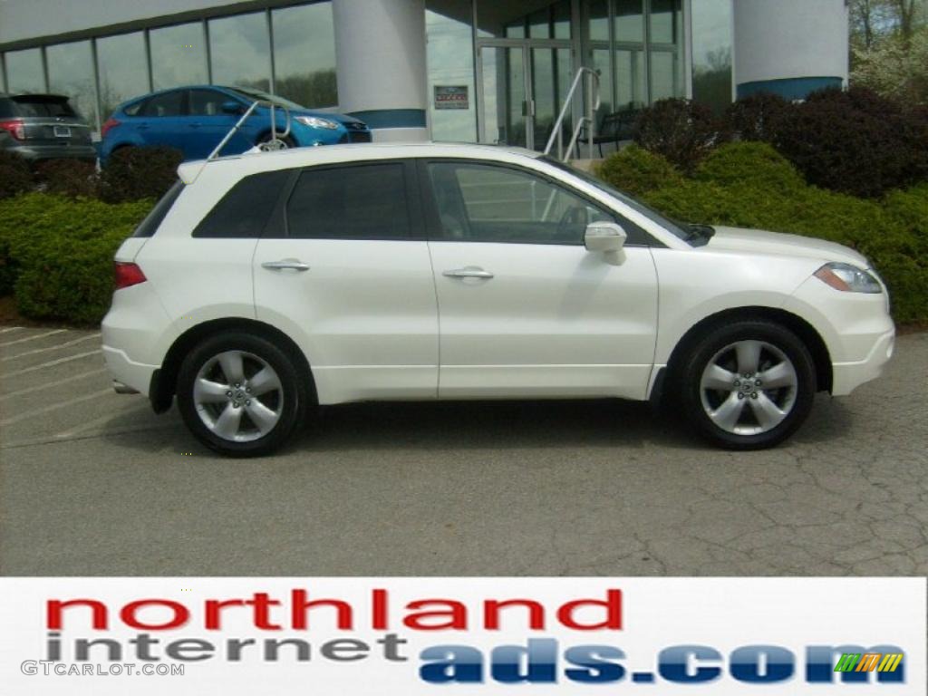 2008 RDX Technology - White Diamond Pearl / Taupe photo #1