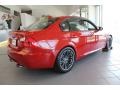 Melbourne Red Metallic 2008 BMW M3 Sedan Exterior