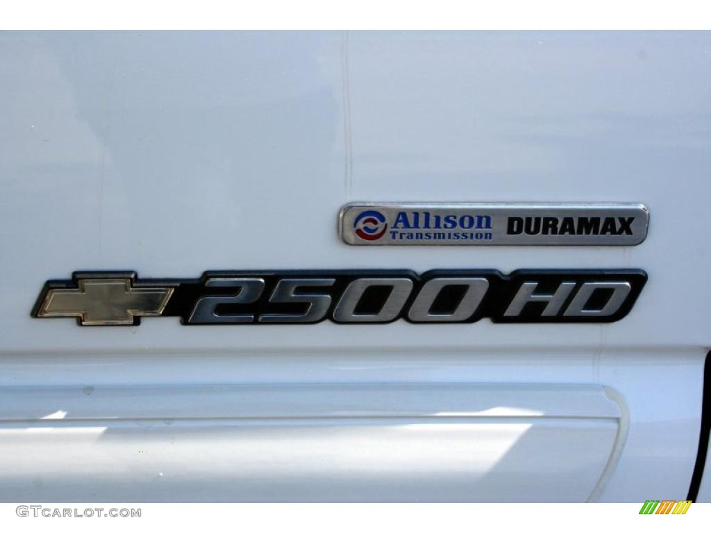 2007 Silverado 2500HD Classic LT Crew Cab 4x4 - Summit White / Dark Charcoal photo #100
