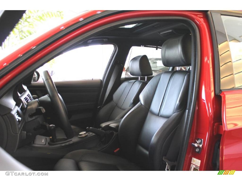 2008 M3 Sedan - Melbourne Red Metallic / Black photo #11