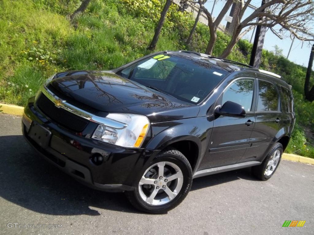 2007 Equinox LT - Black / Dark Gray photo #24