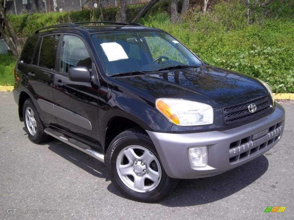 2003 RAV4 4WD - Black / Gray photo #25