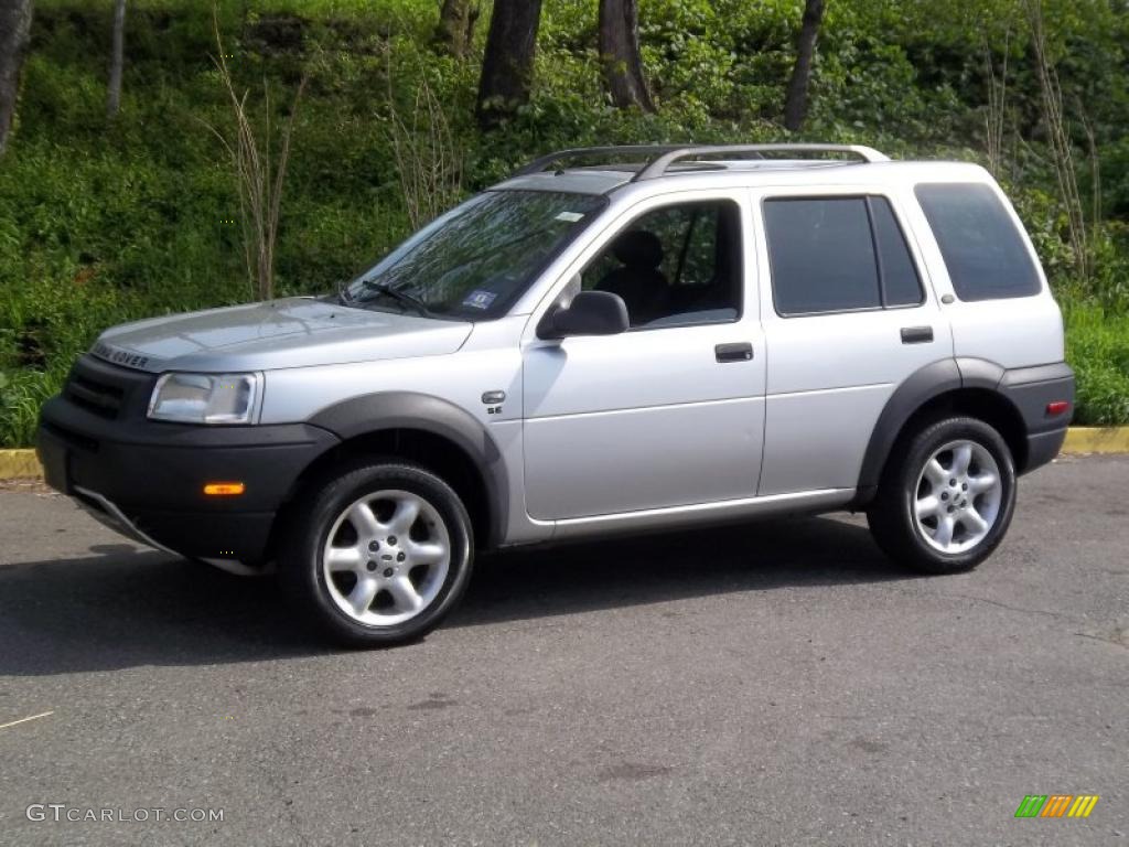 2003 Freelander SE - Zambezi Silver Metallic / Black photo #2