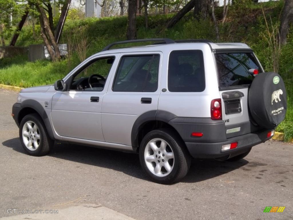 2003 Freelander SE - Zambezi Silver Metallic / Black photo #4